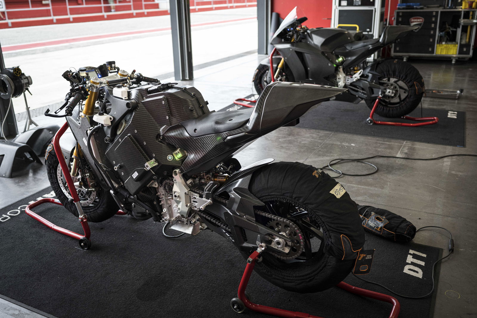Ducati MotoE bikes